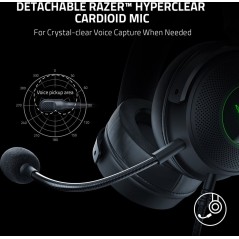 Razer Kraken V3 Wired Headset - Premium Gaming Sound in Black | Model: 8886419378570